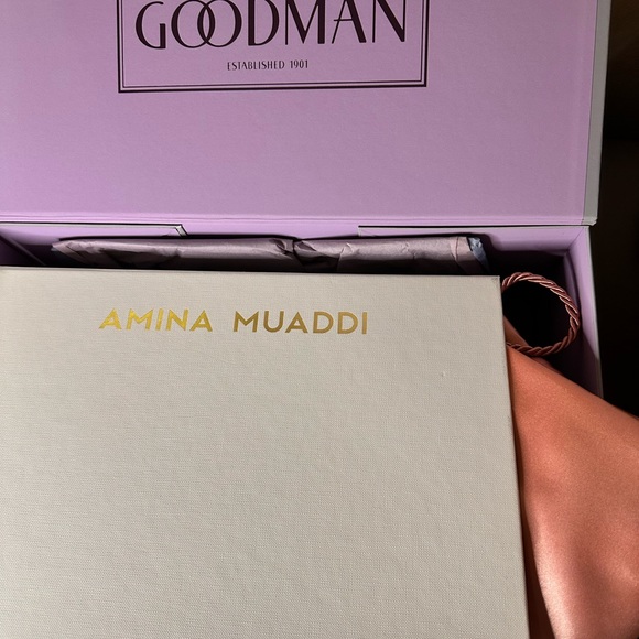 Rosie Pointed Crystal Bow Slingback Pumps - Picture 12 of 12